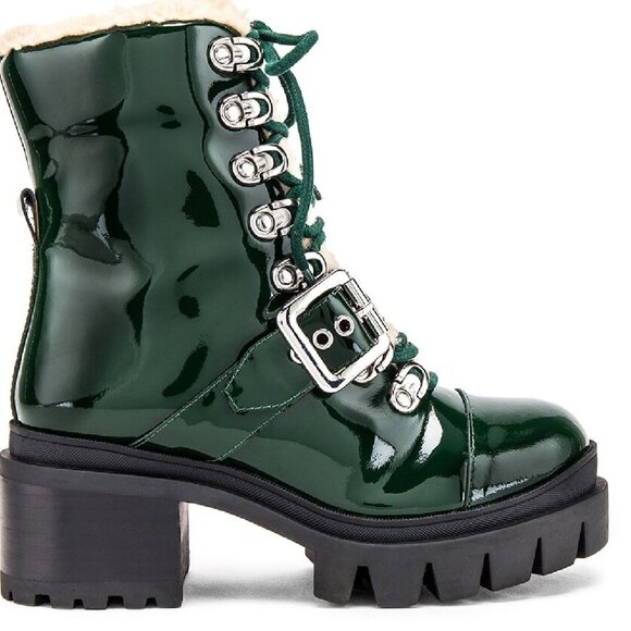 Jeffrey Campbell Checked Boots - 8 - Picture 1 of 7